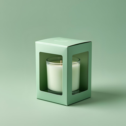 Custom Candle Boxes With Window